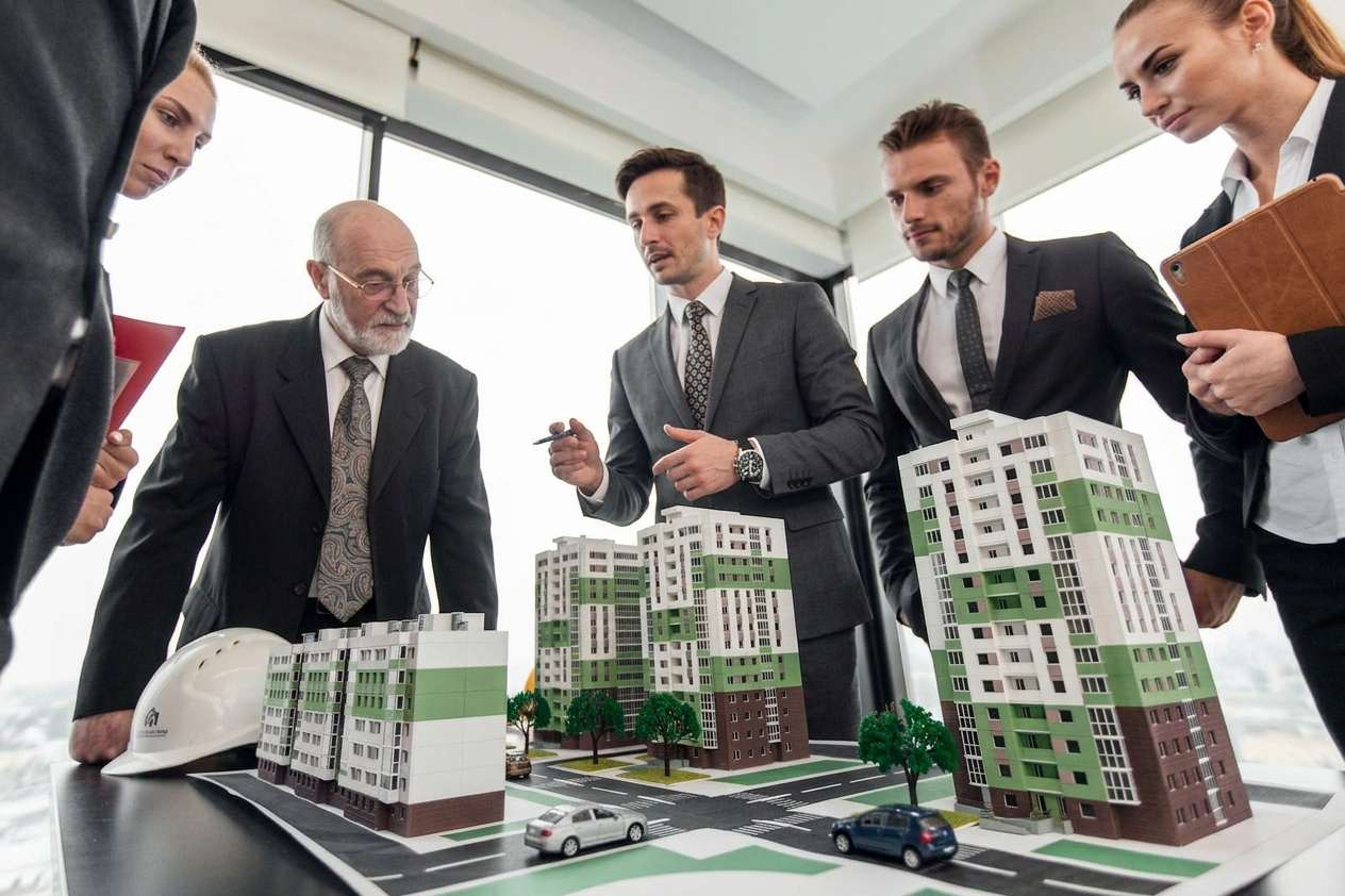 Modern real estate development by EstateCo